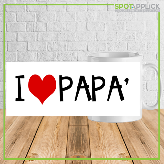 tazza i love papà SpotApplick prodotti