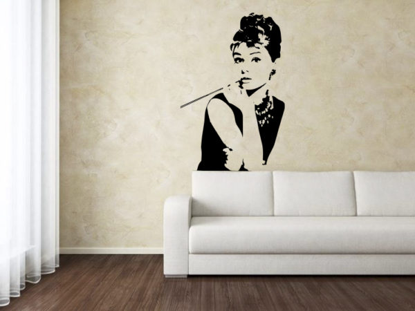 Sticker Adesivo Audrey Hepburn