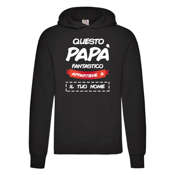 Felpa Festa del Papà Personalizzata