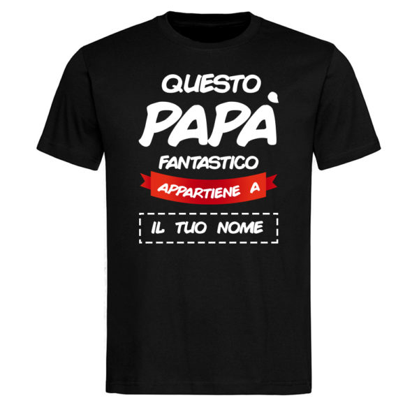T shirt Festa del Papà Personalizzata