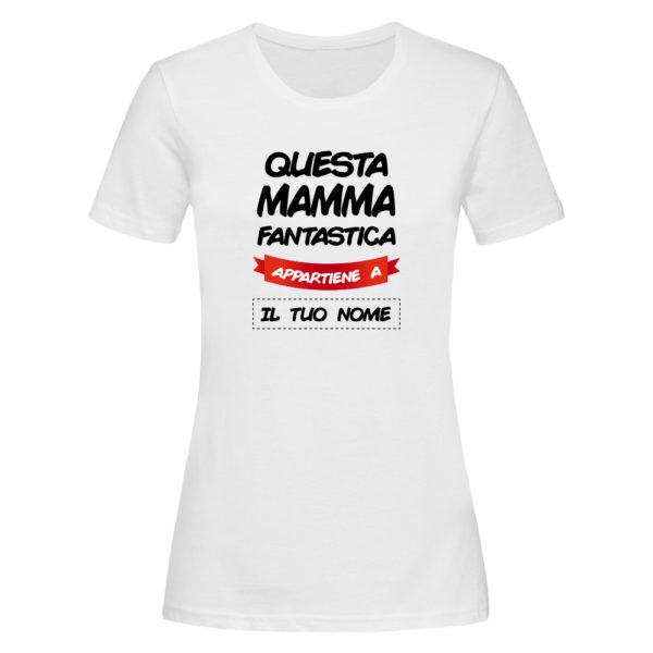 T Shirt Personalizzata Bianca